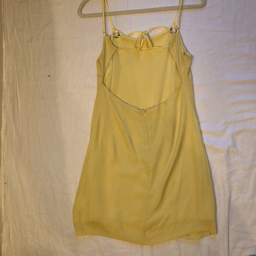 Urban outfitters yellow mini dress